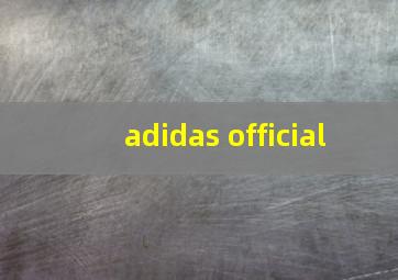 adidas official